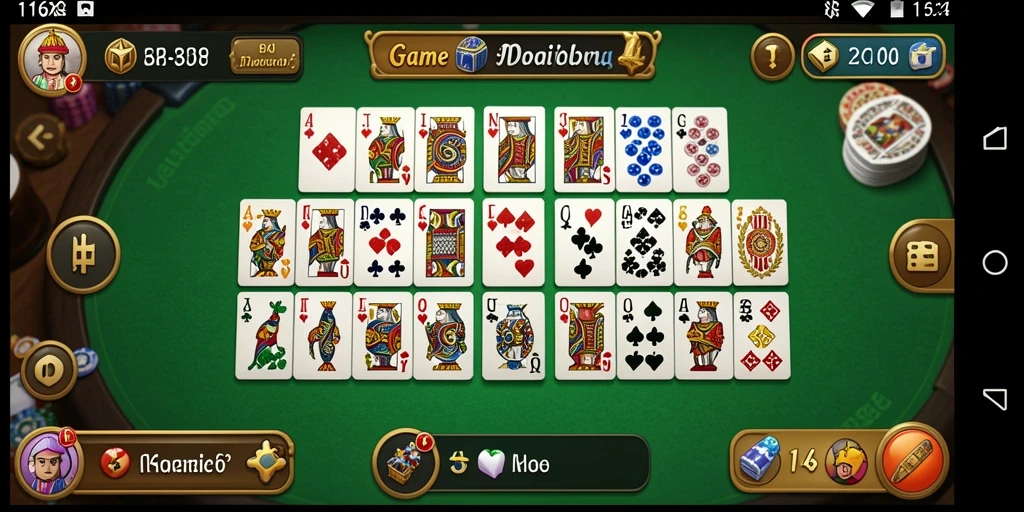 Tampilan gameplay Domino yang menarik dan interaktif.