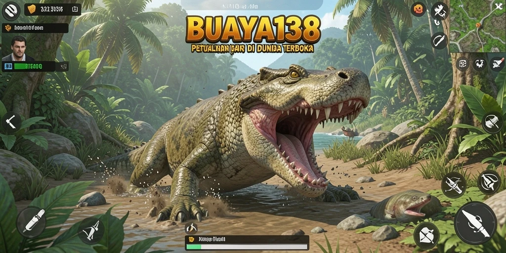 Tampilan luar biasa dari gameplay <strong>BUAYA138</strong> yang memukau dengan lingkungan Open World.