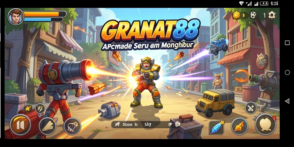 Tampilan gameplay seru dari GRANAT88 yang mengasyikkan.