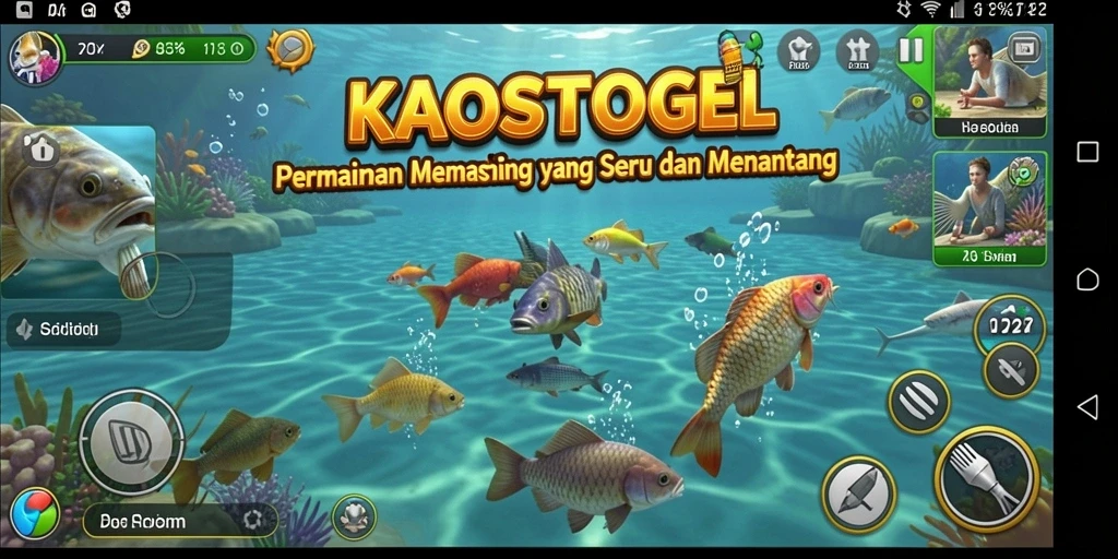 Tangkapan ikan yang menarik dalam permainan KAOSTOGEL.