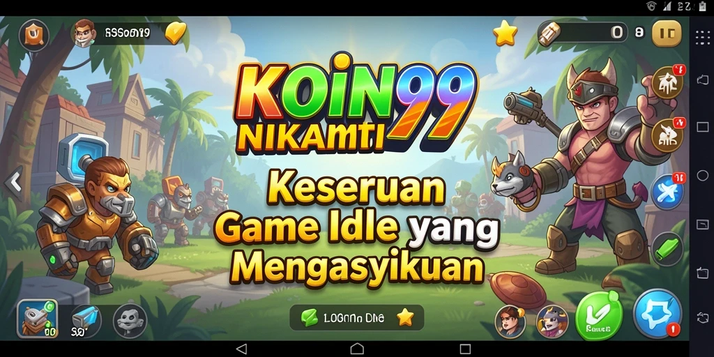 Screenshot gameplay <strong>KOIN99</strong> yang menunjukkan keseruan pengumpulan koin.