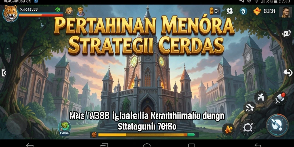 Tampilan menakjubkan gameplay Tower Defense di MACAN388.
