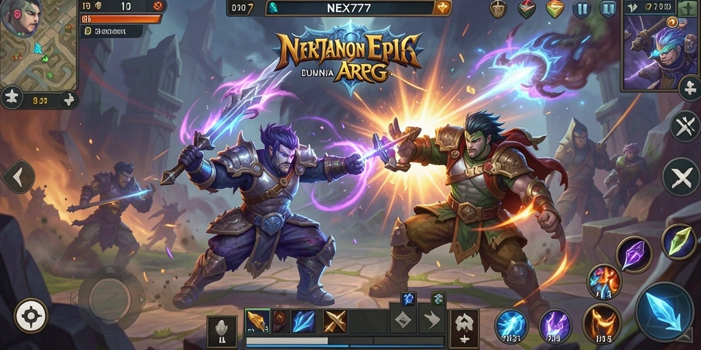 Gameplay menegangkan di dunia fantasi NEX777.
