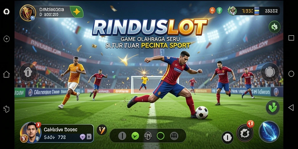 Tampilan menarik dari gameplay RINDUSLOT yang menghadirkan olahraga mendebarkan.