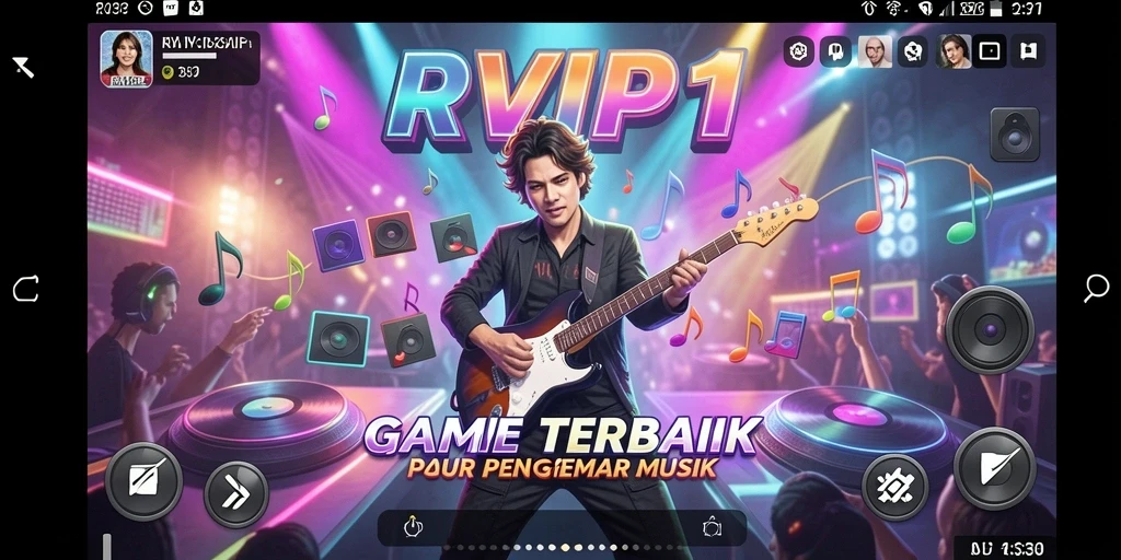 Tampilan gameplay RVIP1 yang menarik dan penuh energi.