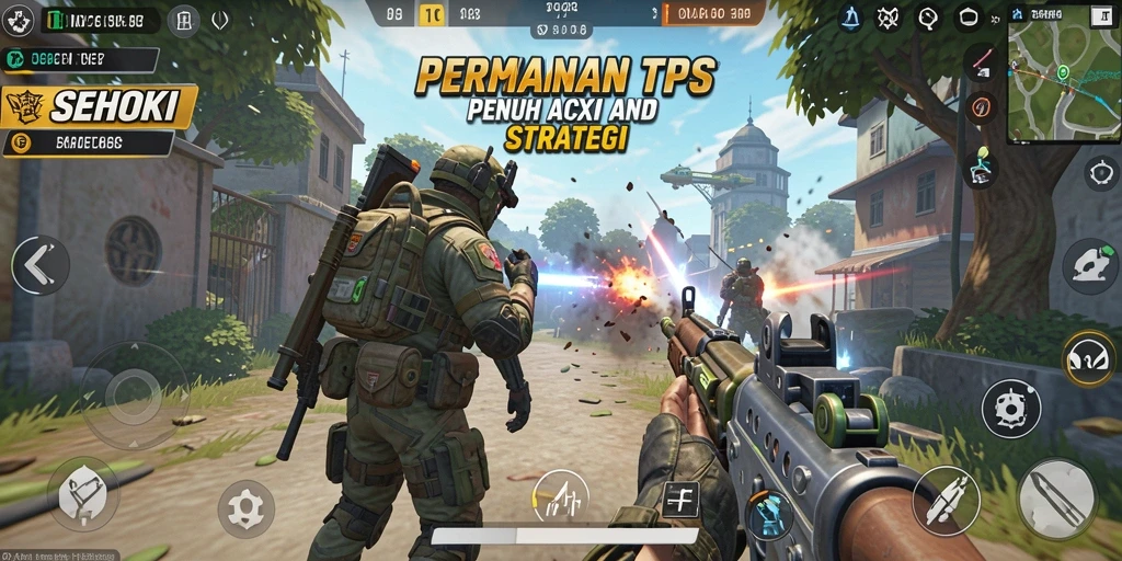 Tampilan gameplay seru dari SEHOKI yang menantang.