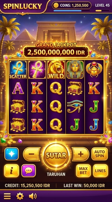 Pengguna menikmati berbagai kategori aplikasi di spinlucky.